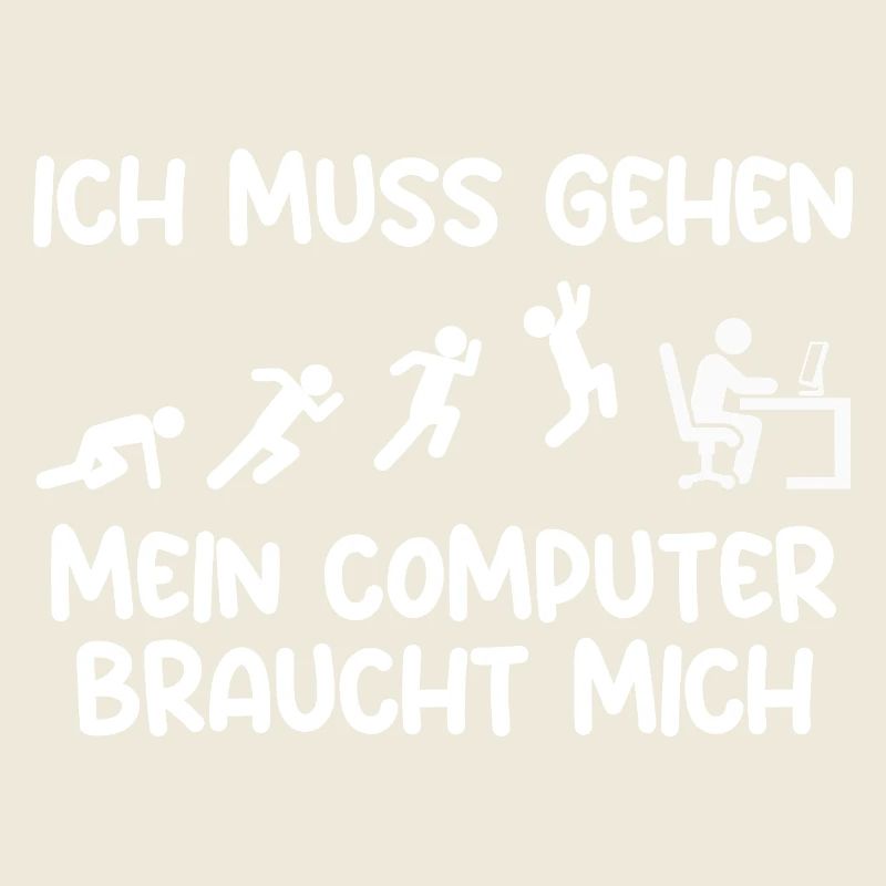 Computer Gamer Zocker Programmierer Administrator