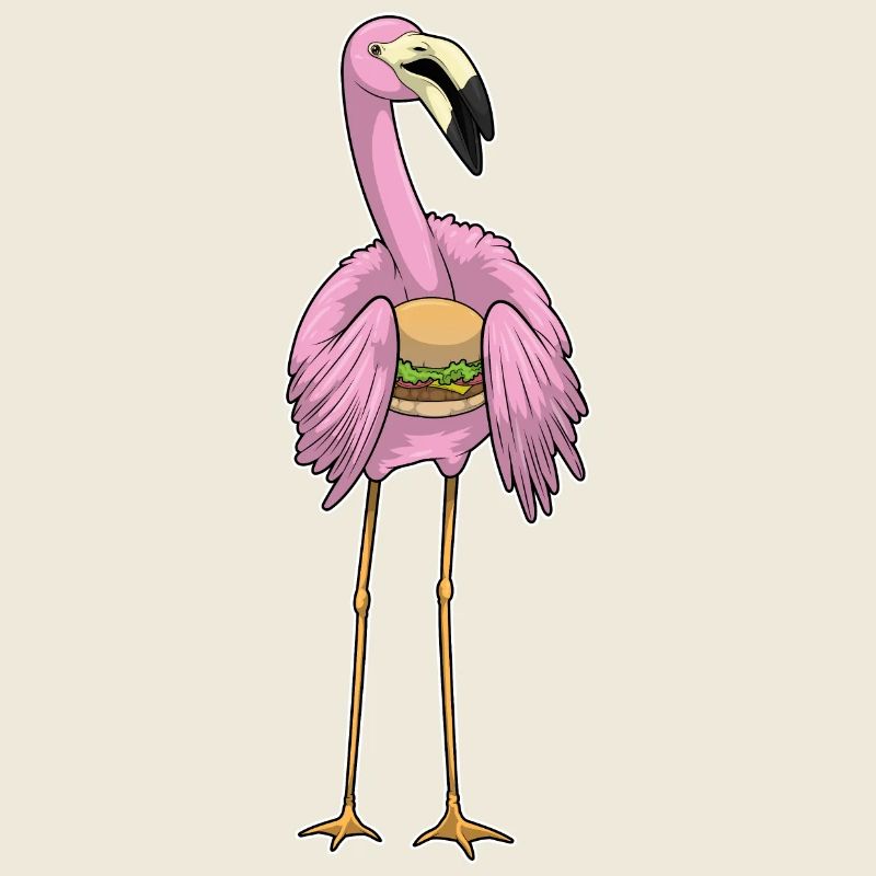 Flamingo Cheeseburger