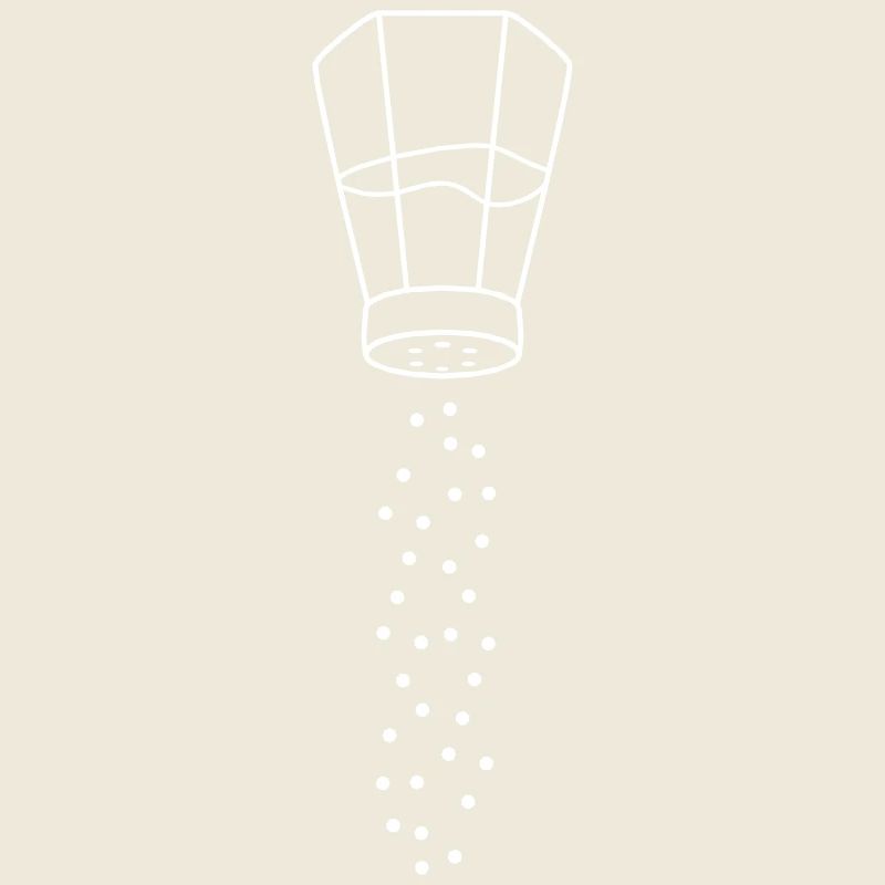 Design pluie de salière