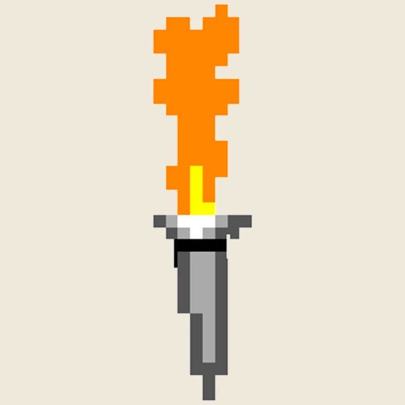 torche MS-DOS jeu rétro Prince of Persia