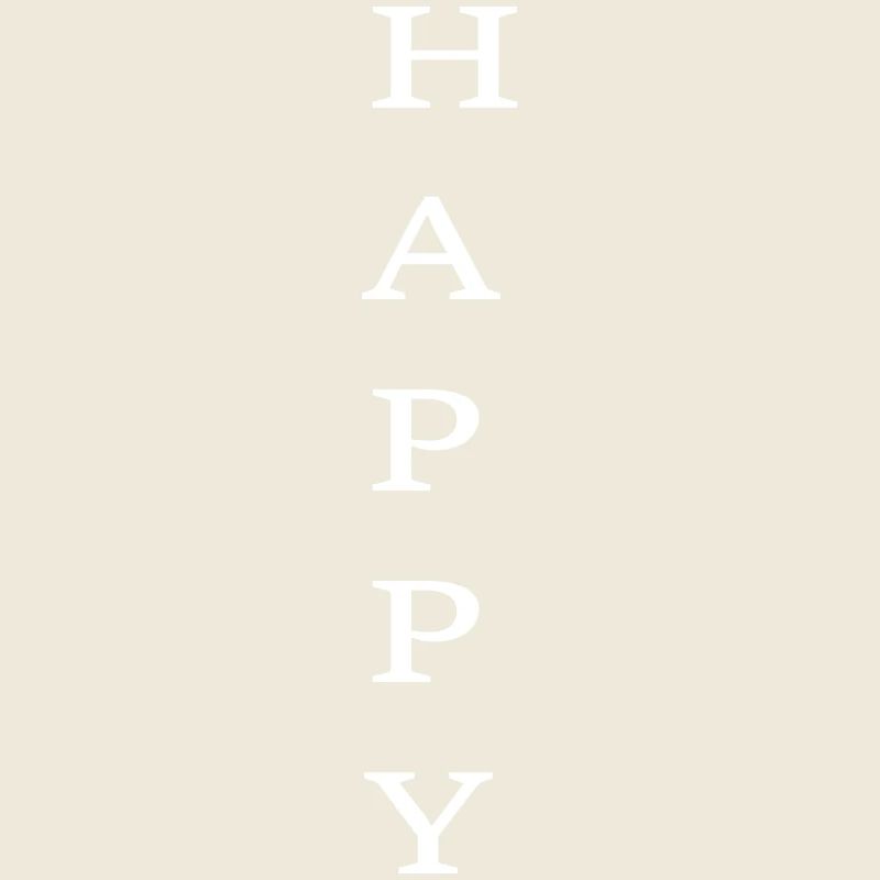 Happy ! Was sonst? ...also trage es nach außen!