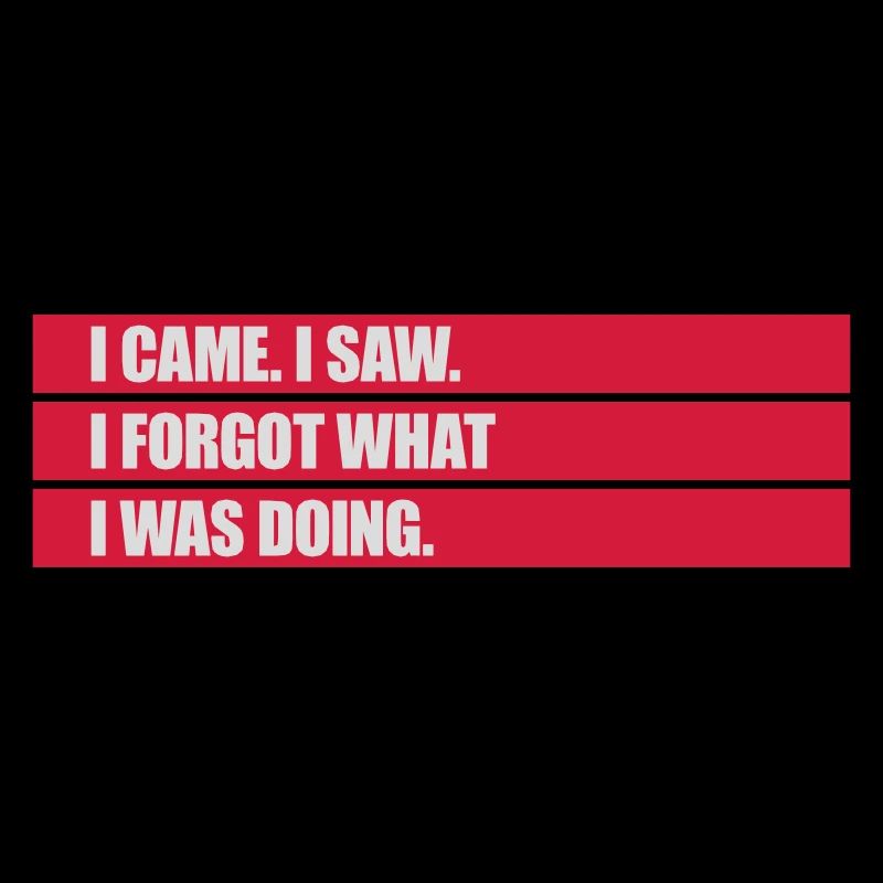 I came saw forget