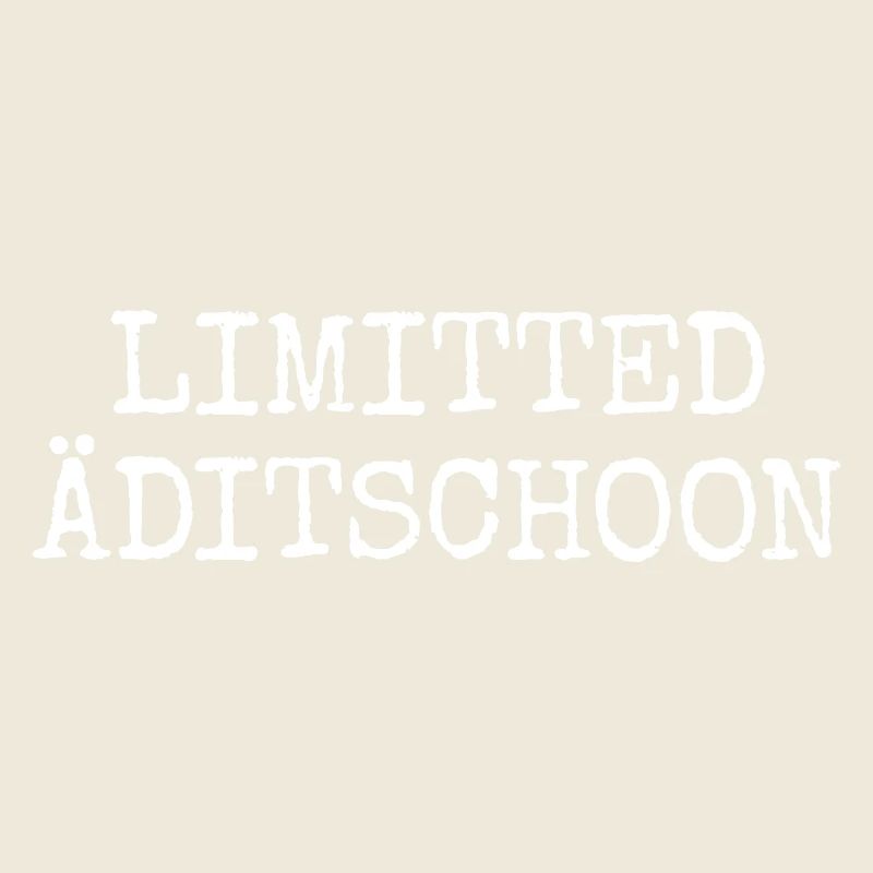 Limitted Äditschoon - Plattdeutsche Edition