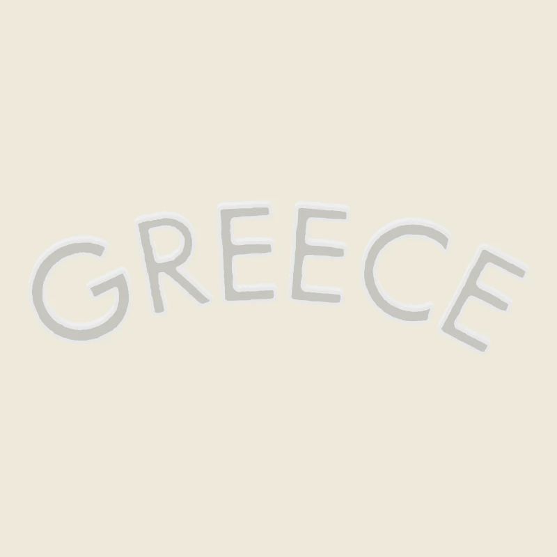 Conception de la police courbe Greece