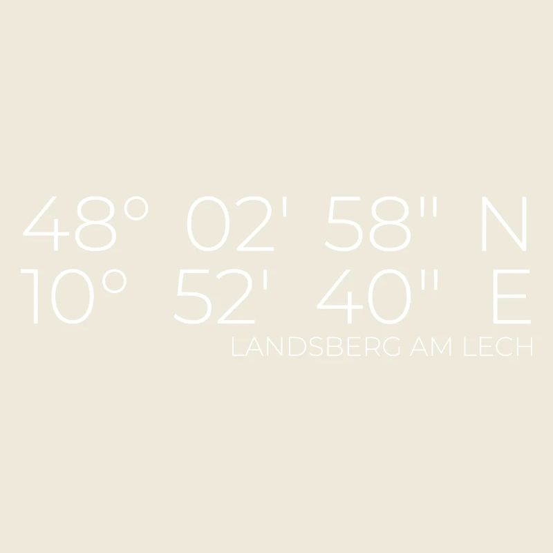 Coordonnées Landsberg am Lech