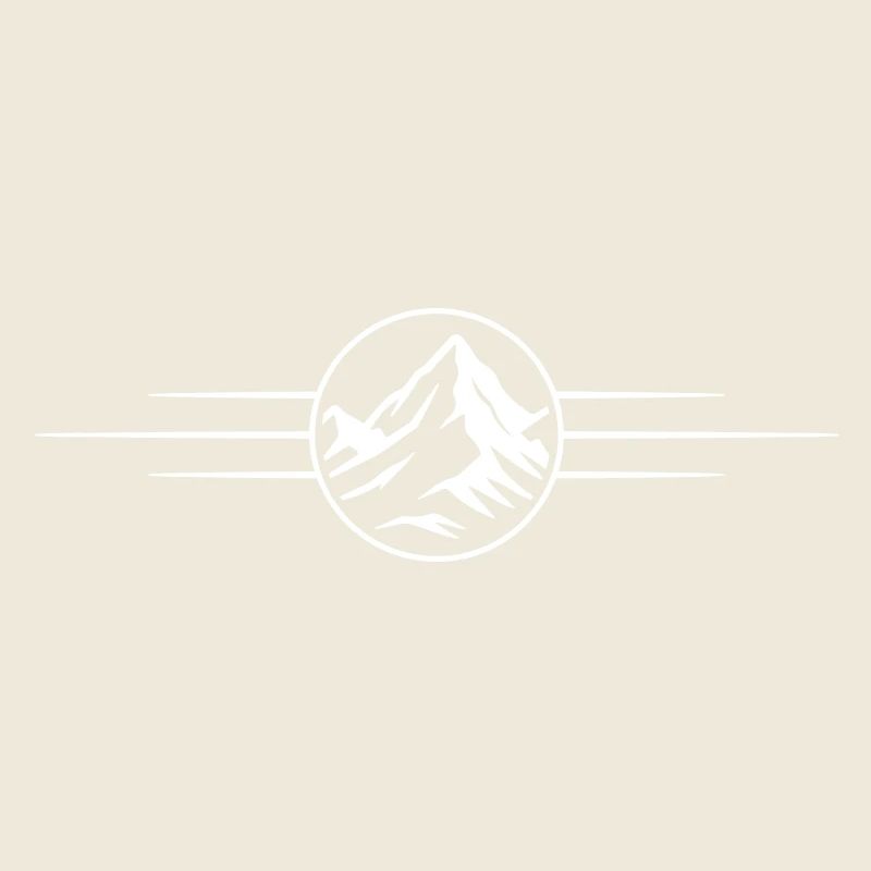 Berge Icon Symbolik