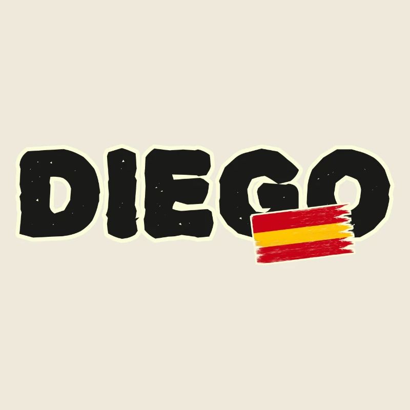 Diego Drapeau espagnol Espagne