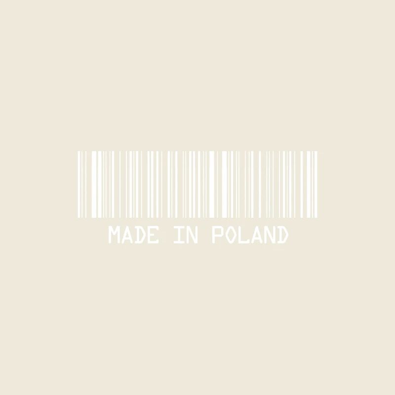 Made in Poland - Polska - Polen - Barcode - Strich