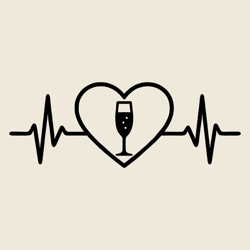 Verre à coeur