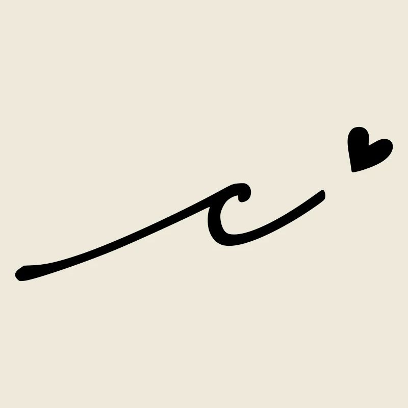 Lettre C Cursive