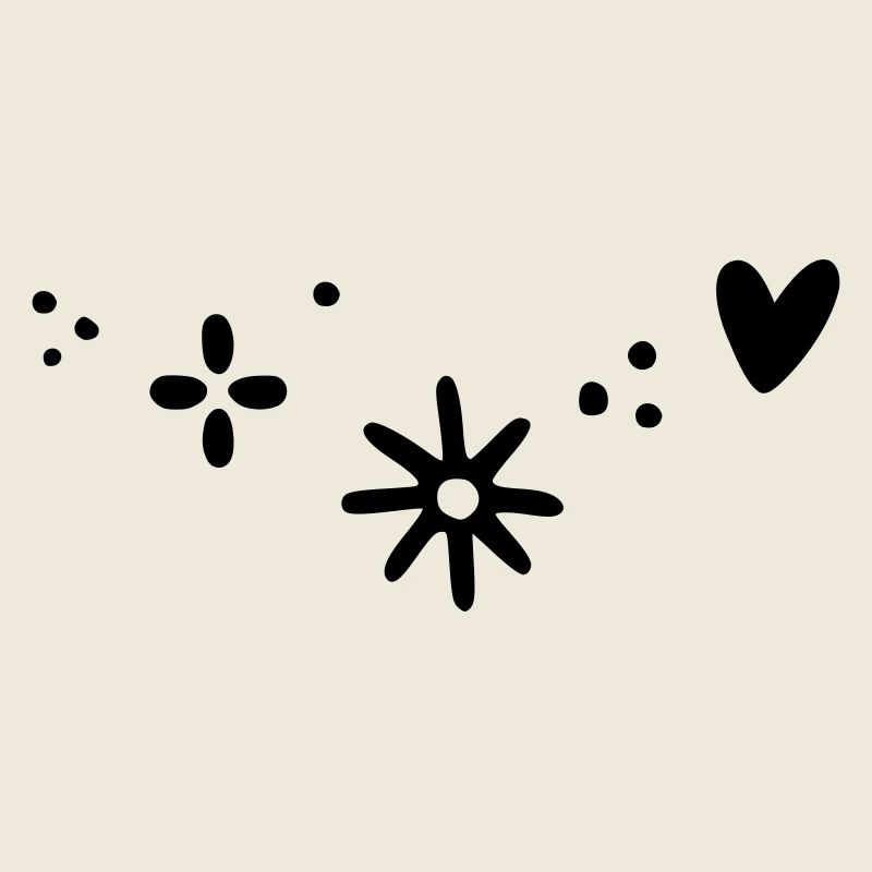 Heart Star Pattern