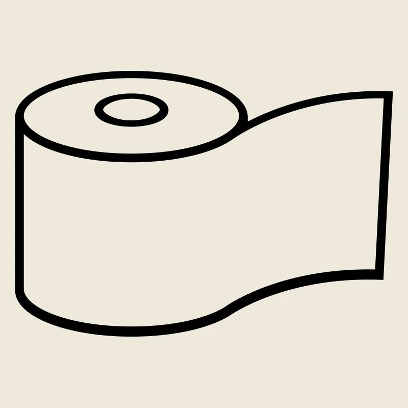 Logo Toilet Paper Roll Design