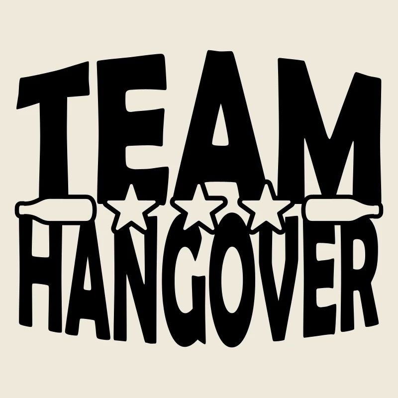 Équipe de fête gueule de bois