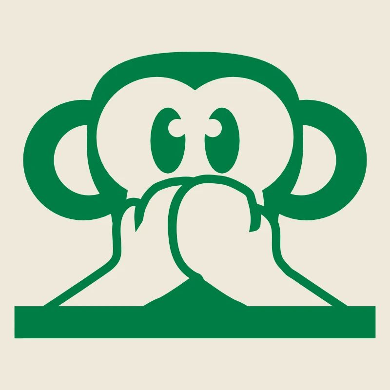 3 singes sages ne parlent rien Parler garde la bouche fermée