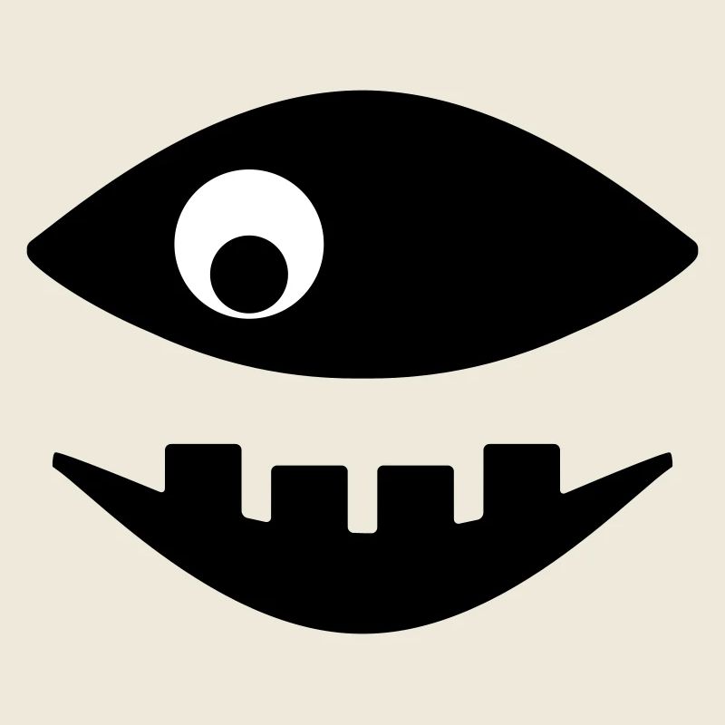 Fish shows teeth