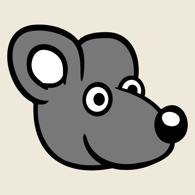 Maus Mäuschen Süße Kleine Ratte Nager Lustig Comic
