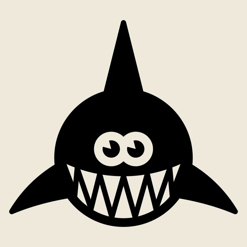 Le poisson montre des dents (requin / requin / poisson prédateur, 1C)