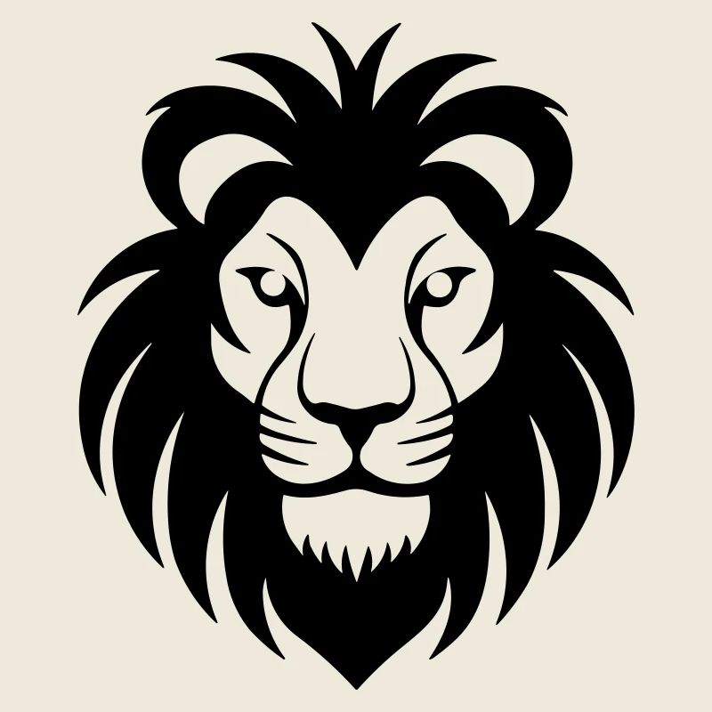 Felin jungle lion's head