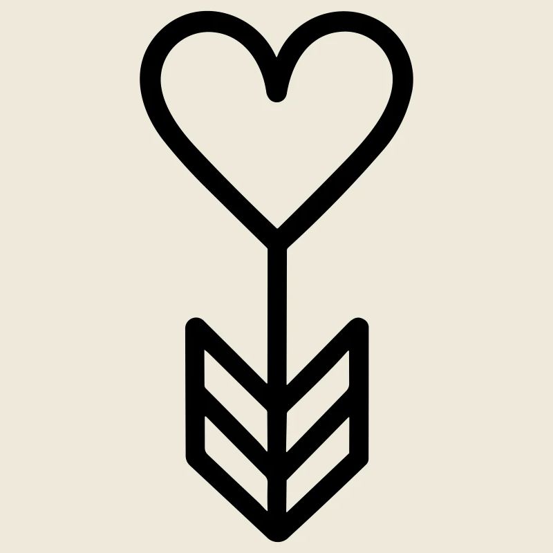 Flèche coeur