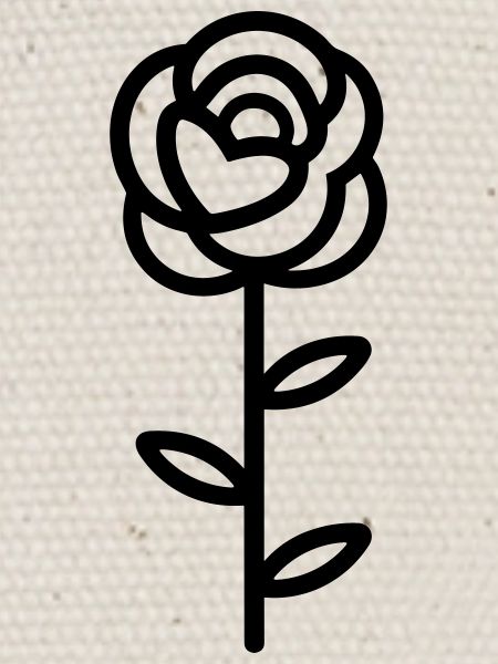 Fleur rose