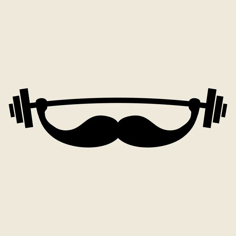 Funny Fitness Mustache / Beard