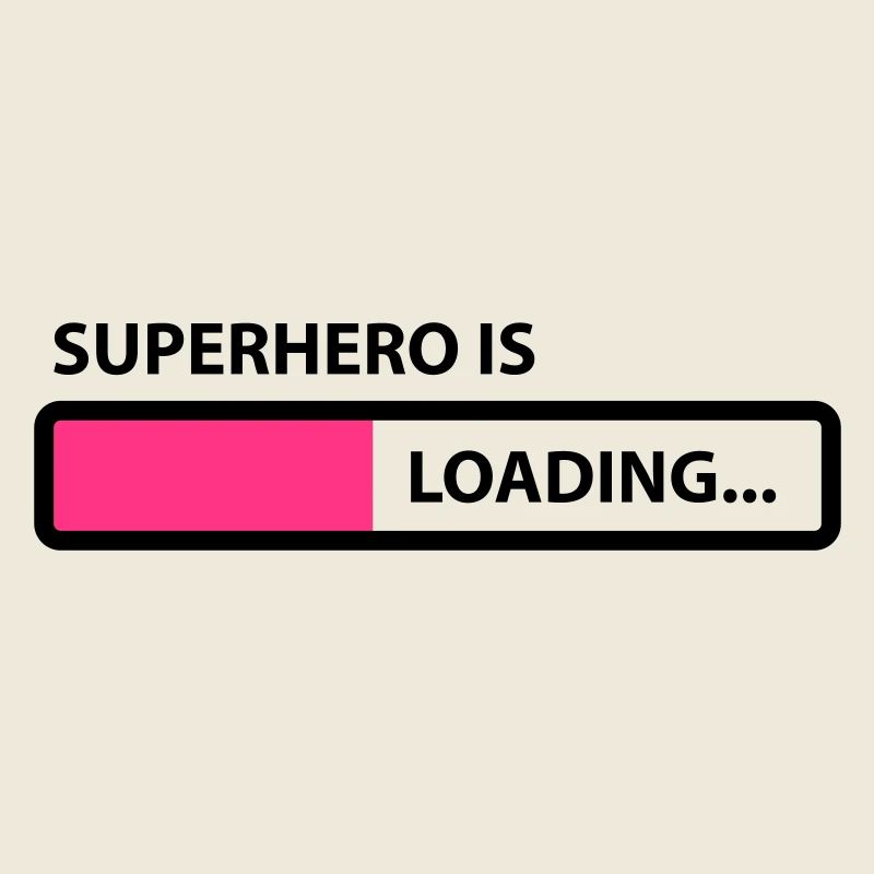 superhero is loading