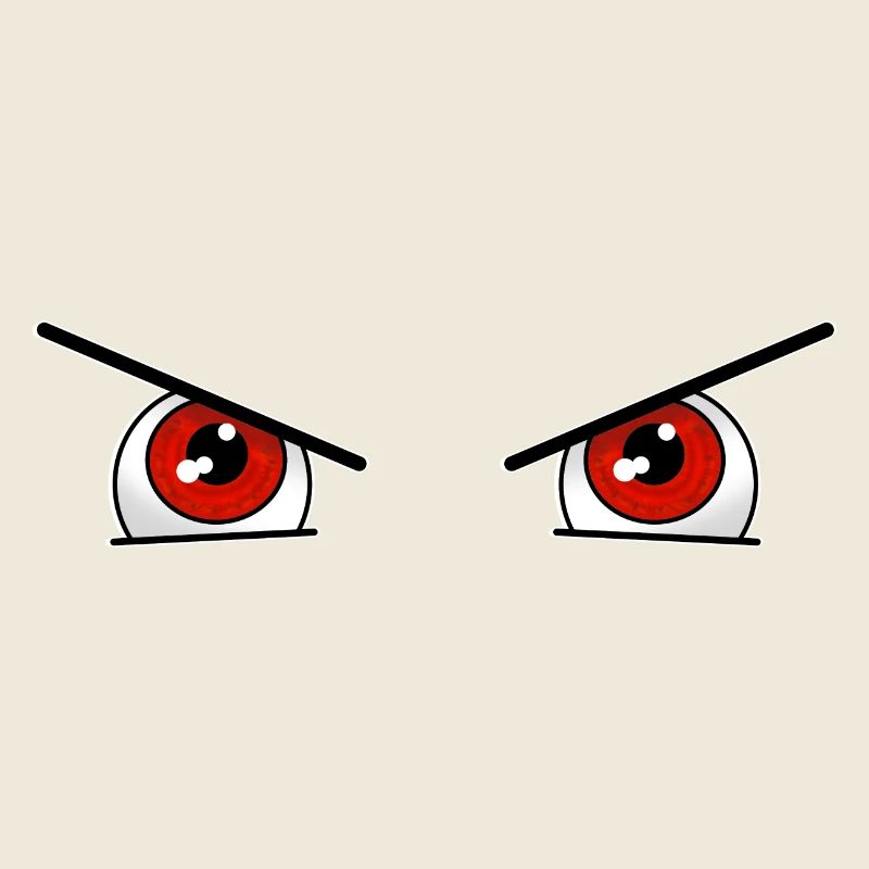 Red eyes for Halloween
