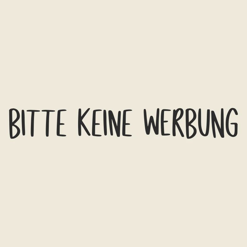 Bitte keine Werbung
