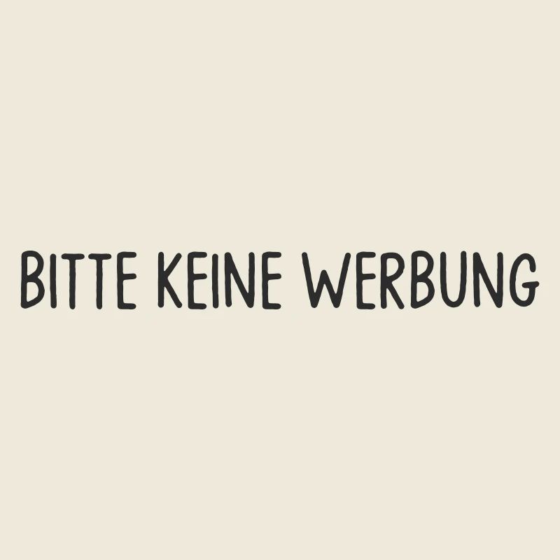 Bitte keine Werbung