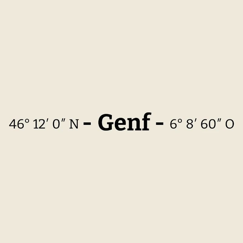 Coordonnées Genève