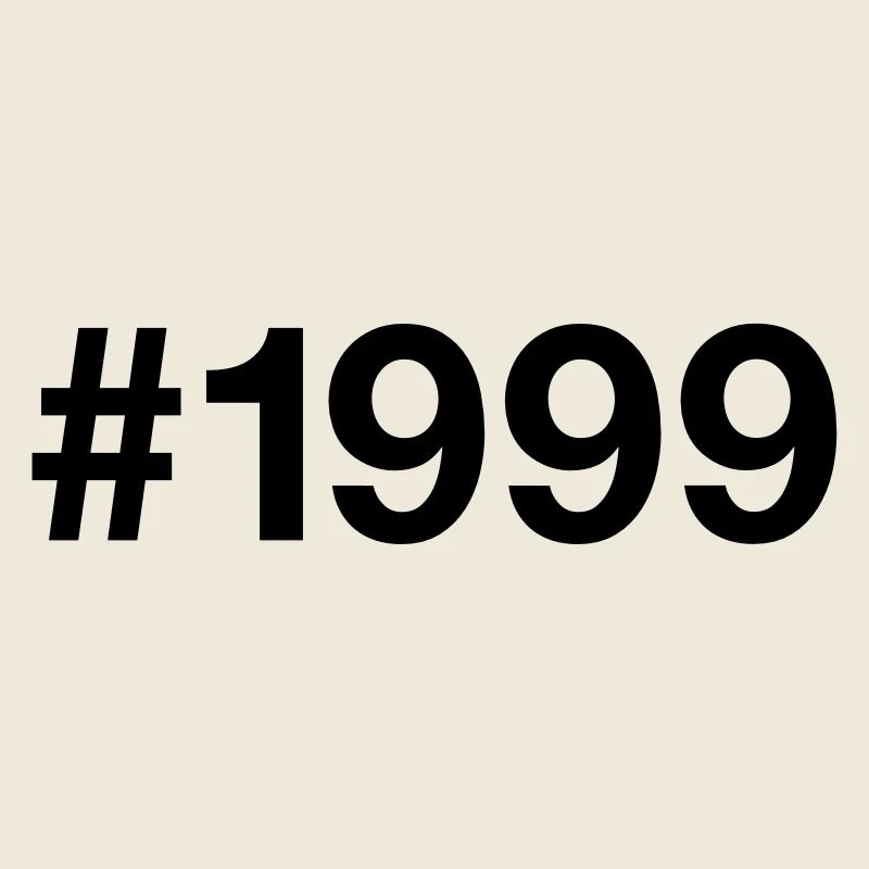 Hashtag vintage 1999 27 ans Anniversaire