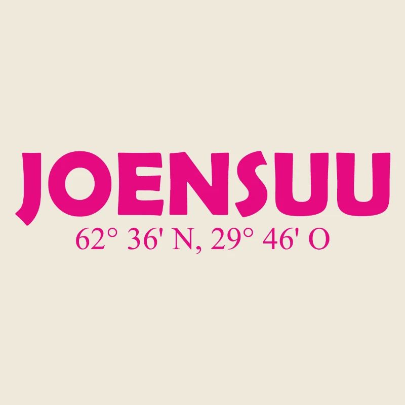 Joensuu - Finland - Coordinates - Longitude Latitu