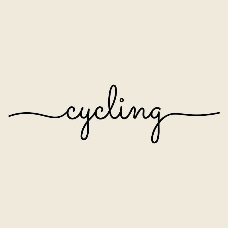 cycling moderer lettering