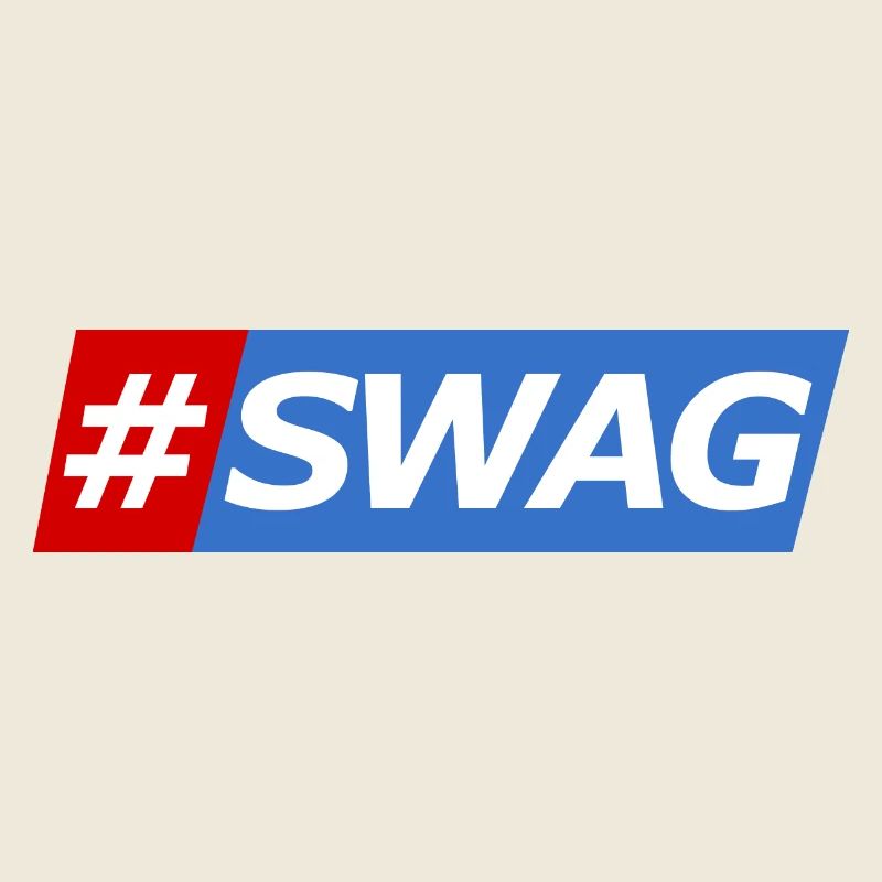 SWAG Block Colors Hashtag