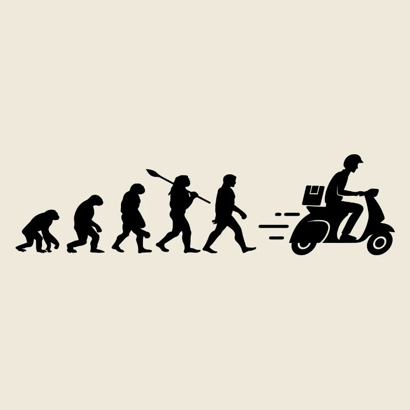 L'évolution du livreur