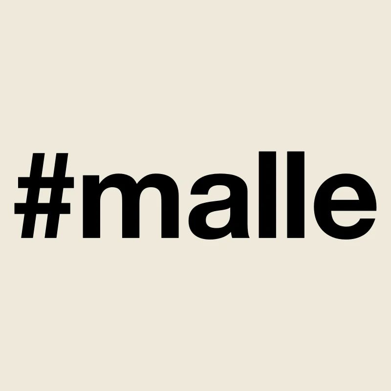 MALLE Mallorca Hashtag Spanien