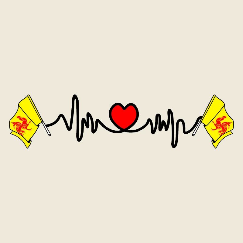 Herzfrequenz-Cardio für Wallonien Belgien