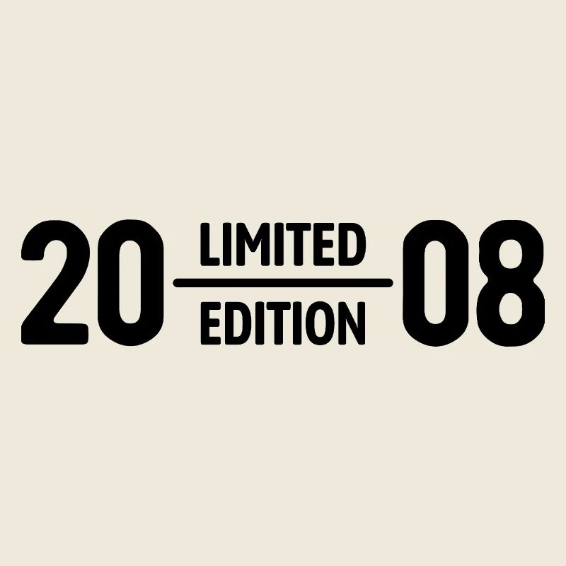 Limited Edition 2008 Geburtstag Geschenk