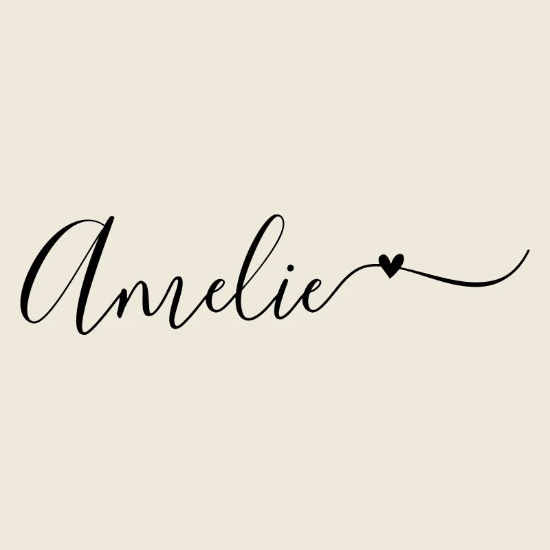Amélie Prénom Prénom décoratif
