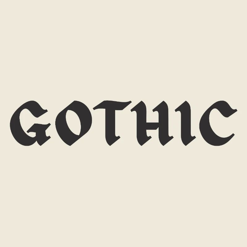 Édition Gothique Noir