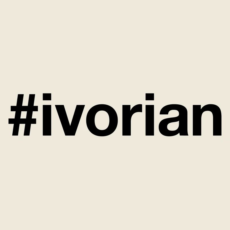 IVORIAN Hashtag Côte d'Ivoire