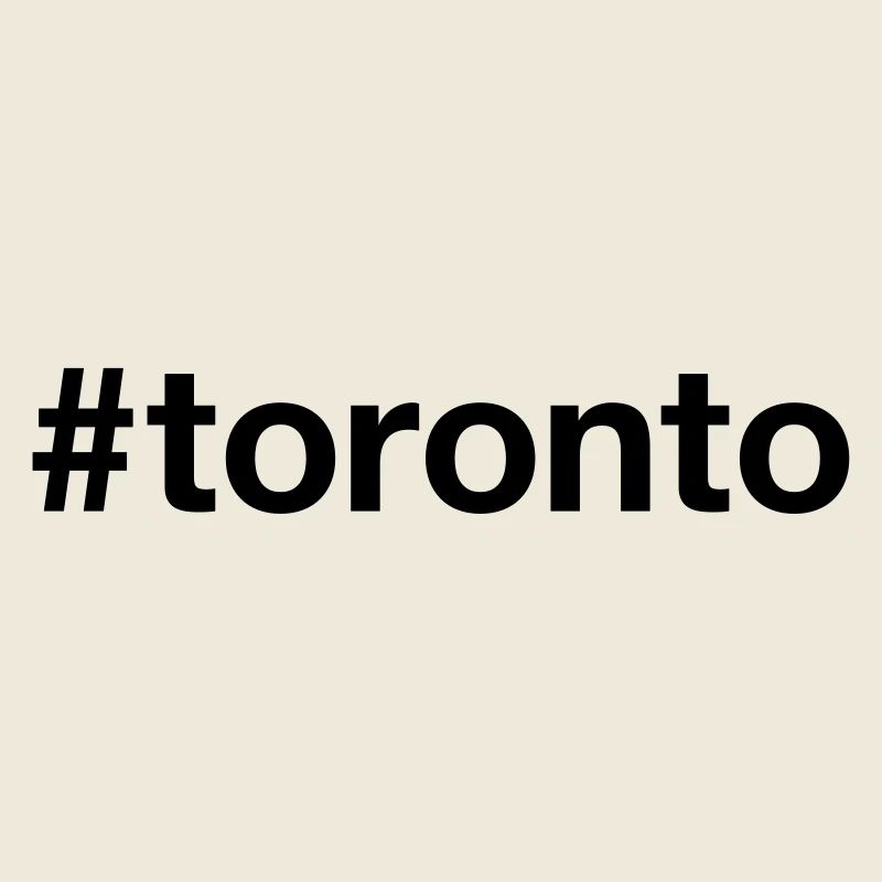 TORONTO Canada Kanada Hashtag