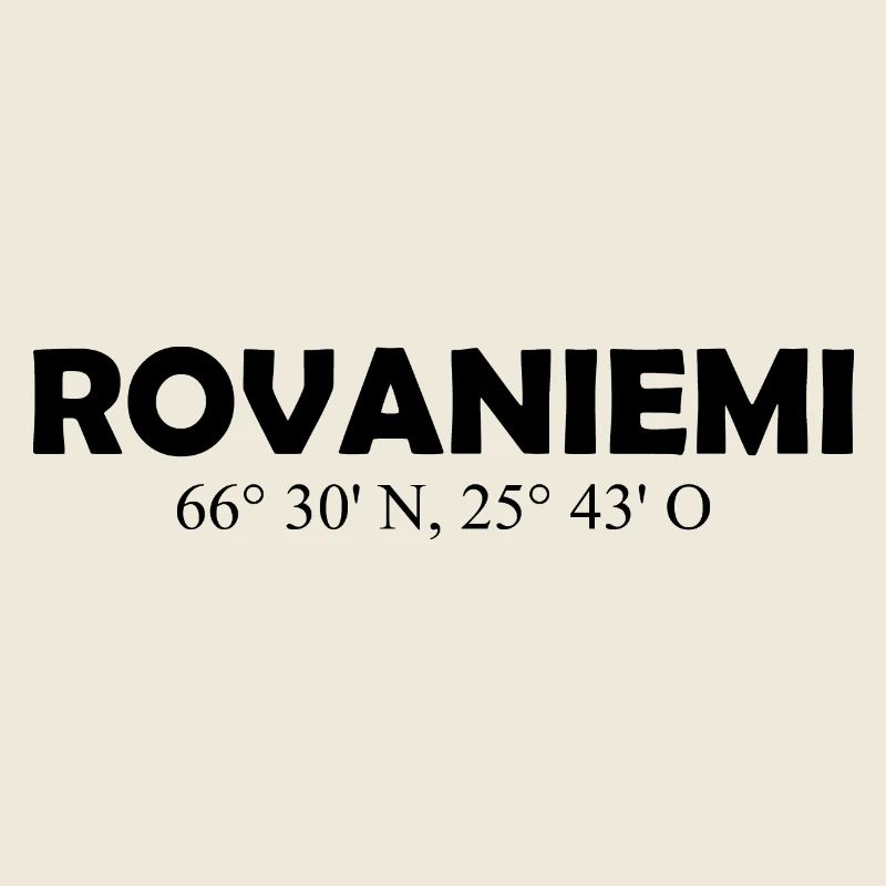 Rovaniemi - Finland - Coordinates - Longitude