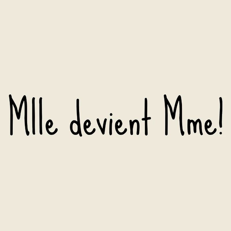 Mlle devient mme