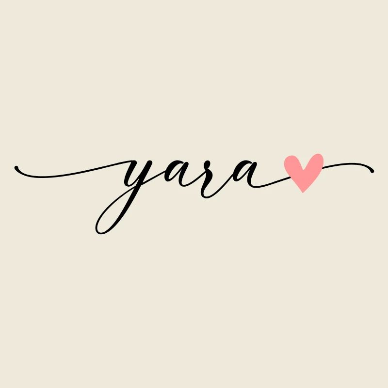 Yara Nom Prénom Calligraphie Script