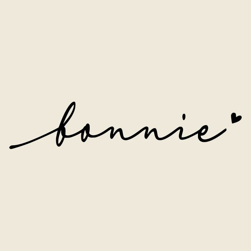 Bonnie Cursive Name