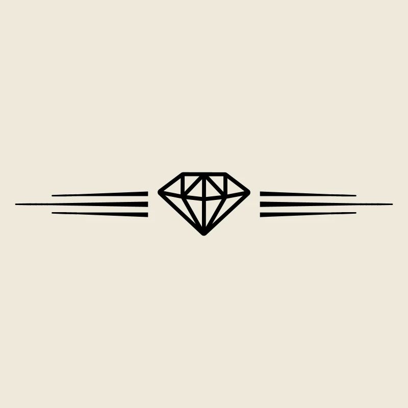 Diamond Symbol Line