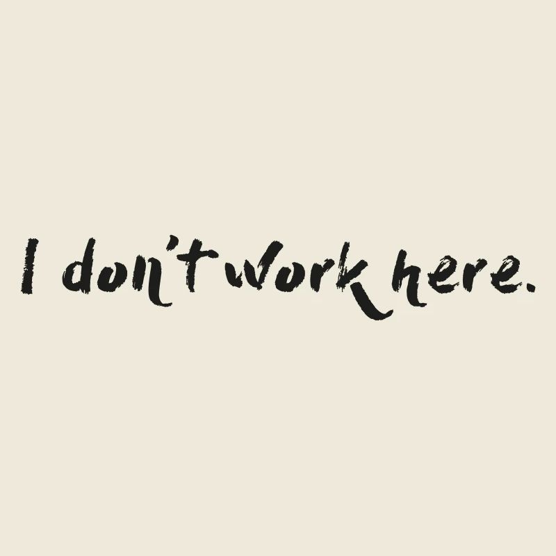 I don't work here.