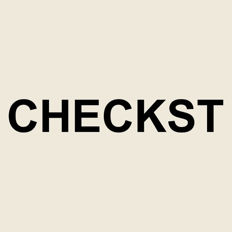 checkst schwarz