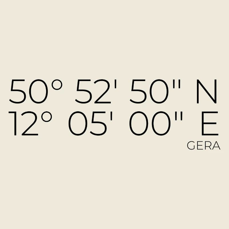 Coordonnées Gera